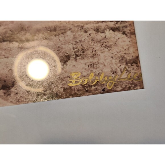 Framed Matted Winter Photo of the Mackinac Bridge 8x10-Bobby Lee-Mackinaw-MI - Picture 10 of 10